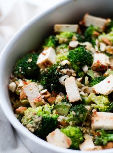 Asian Tofu Broccoli Salad 