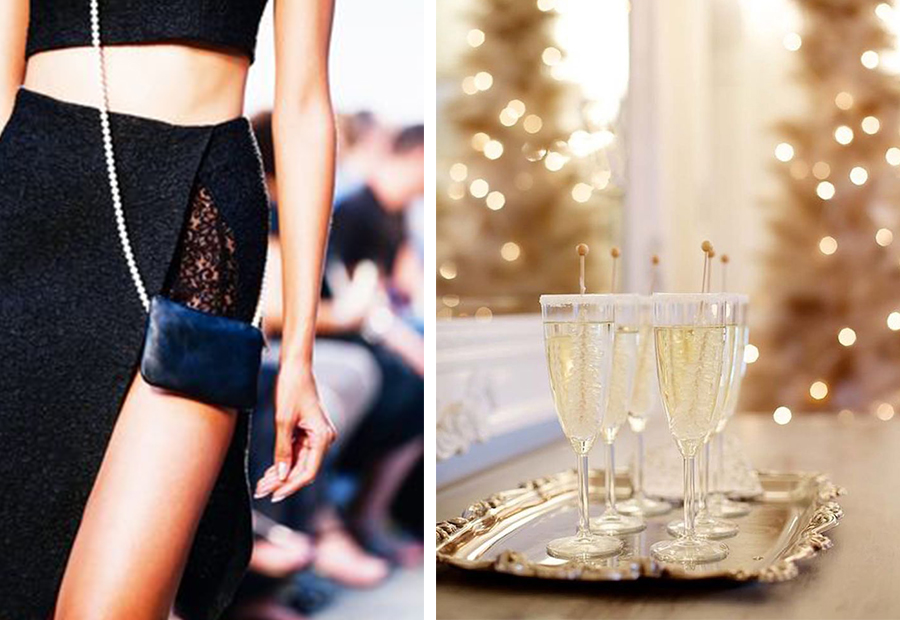new years eve party outfit idea fausto puglisi skirt, chloe darcy chocker valentino farfetch