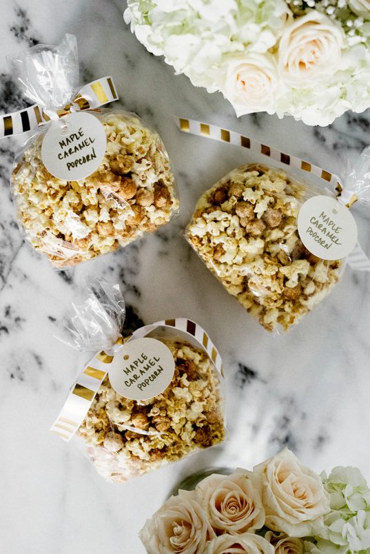 Holiday Hostess Gift: Maple Caramel Popcorn