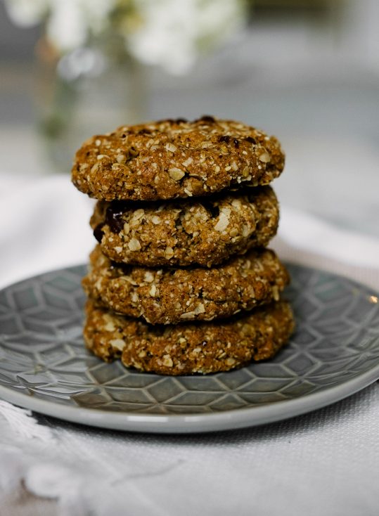 Almond Peanut Butter Cookies (GF & Vegan)