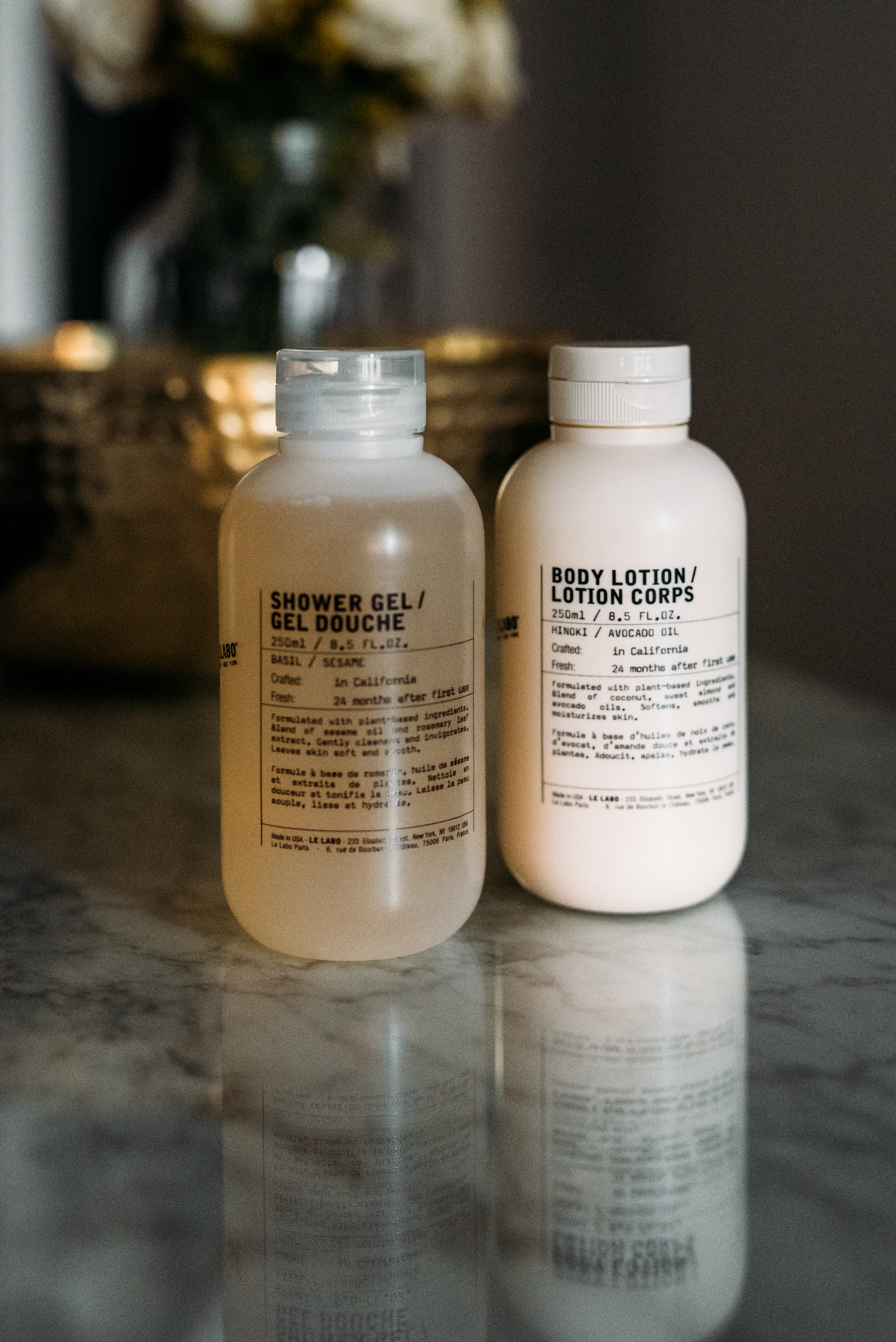 le labo shower gel le labo body lotion hostess gift ideas quick and easy holiday wine chocolate foodie designer fashionable style kayla seah not your standard