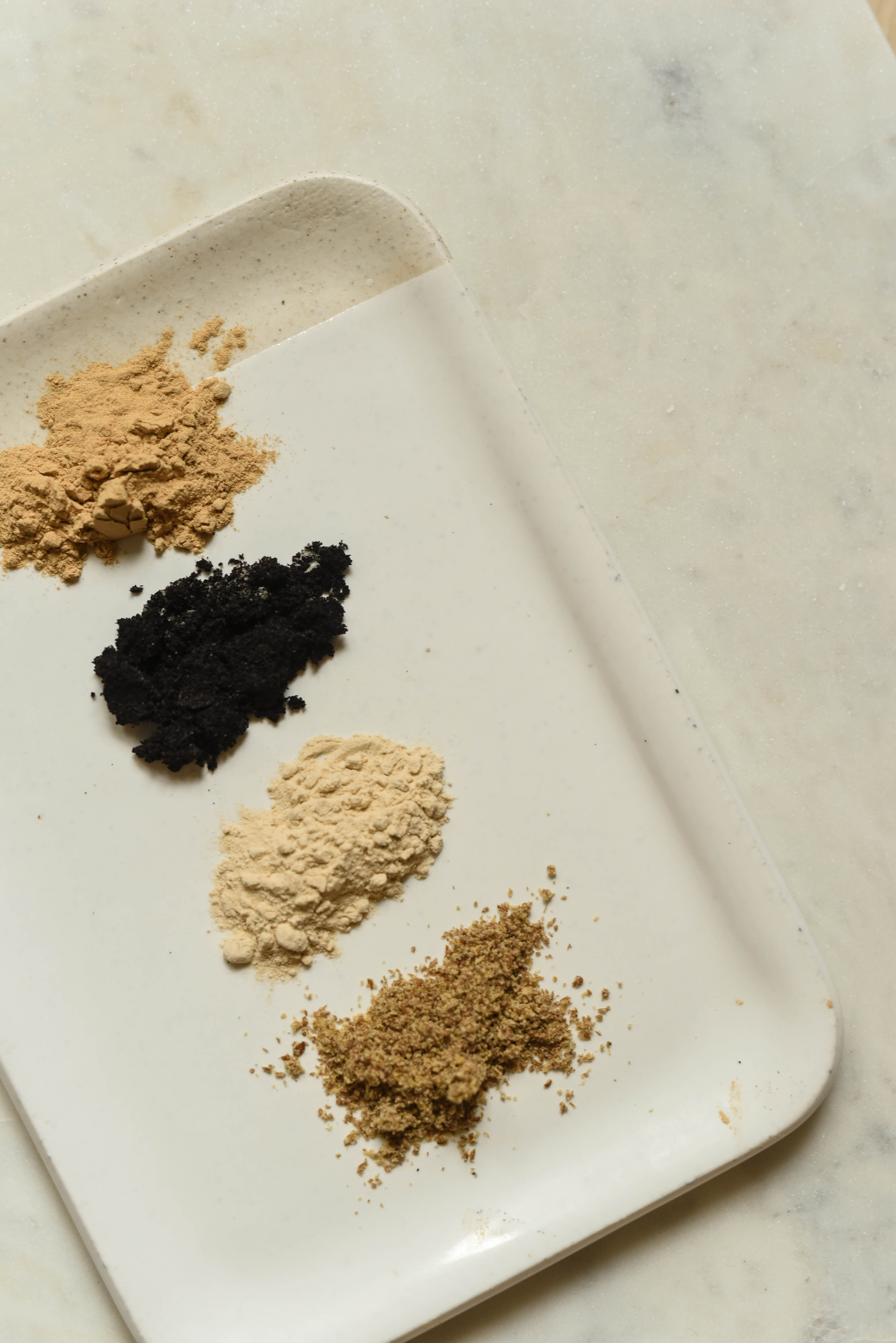 smoothie supplements powders benefits vegan protein flax seed acia powder maca powder recipe blog blogger health healthy not your standard kayla seah